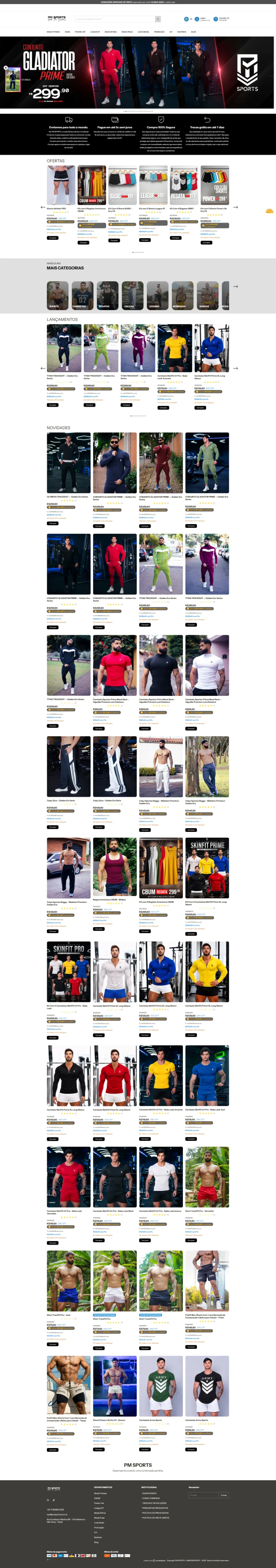 Pmsports - Ecommerce