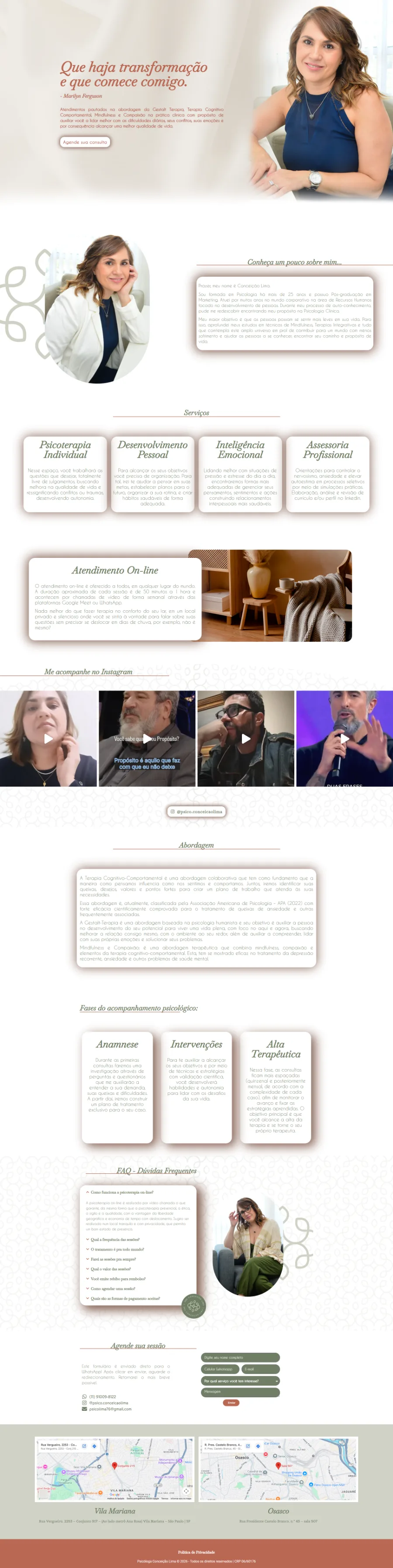 Conceição Lima - Psicóloga