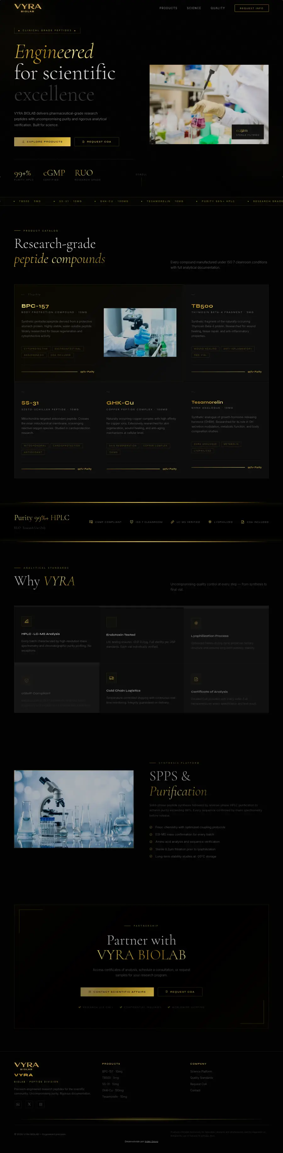 VYRA BIOLAB · Next