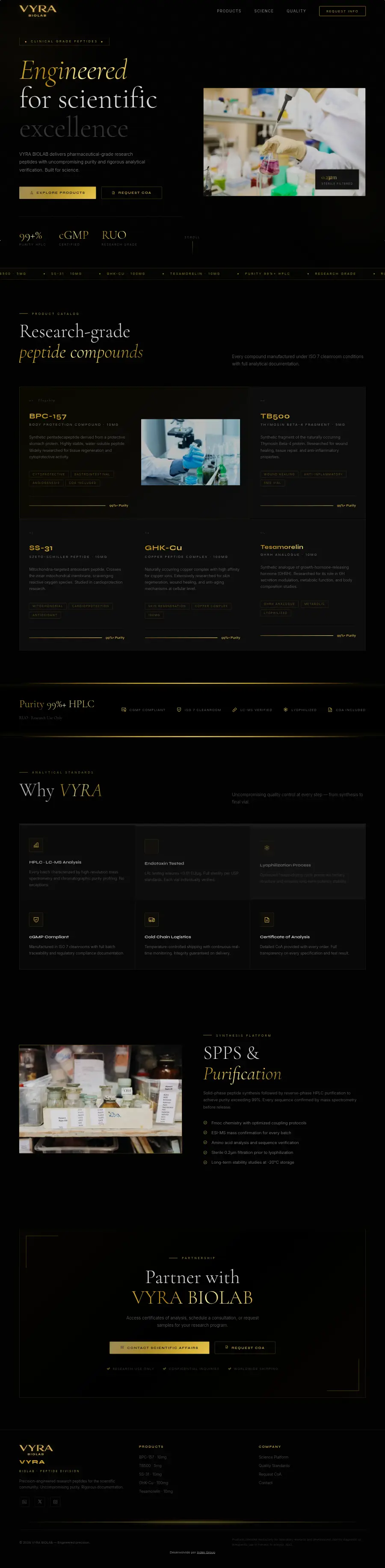 VYRA BIOLAB · Next